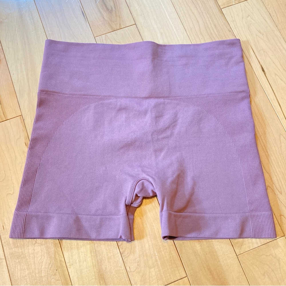 SET ACTIVE Sculptflex Bike Shorts in Pepper seamless high waisted slimming large - Picture 2 of 6